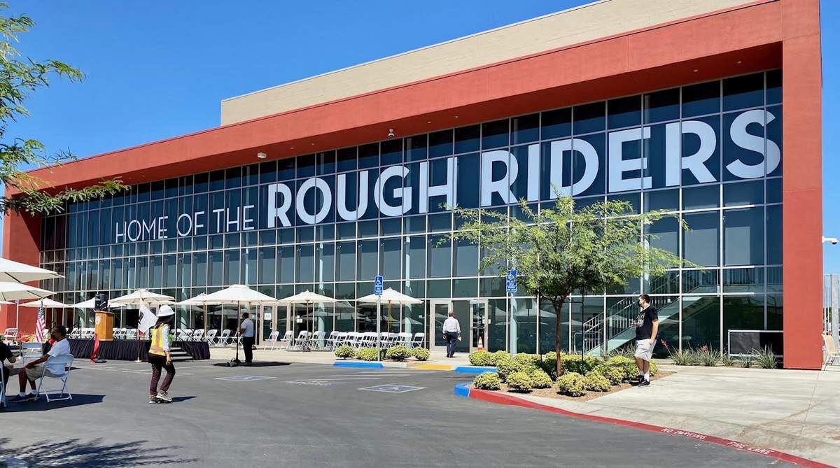 new Roosevelt High gym